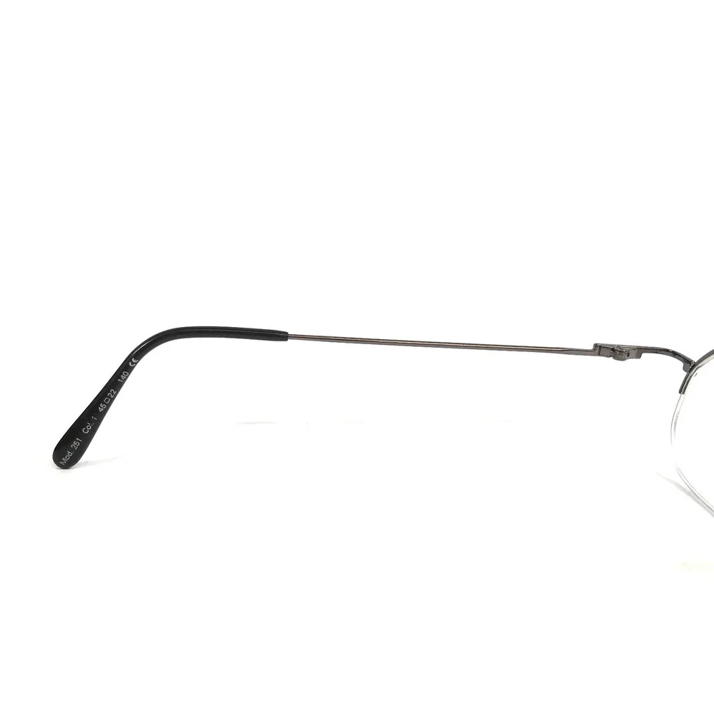 Michalides by IGA Optics Eyeglasses Frames Mod. 251 Col. 1 Gray Oval 45-22-140